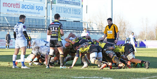 Il XV del Calvisano per l’ultima sfida di Challenge contro Cardiff