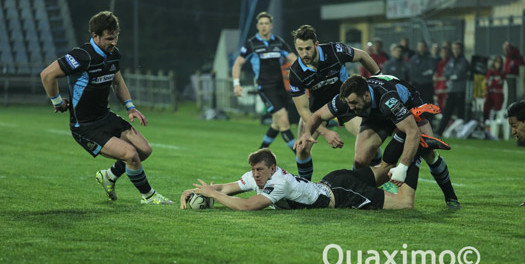 Zebre travolte dai Warriors  Glasgow