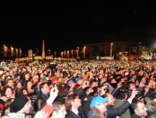 RBS 6 NATIONS 2013 : Italia - Irlanda , Festa al villaggio nel dopo partita