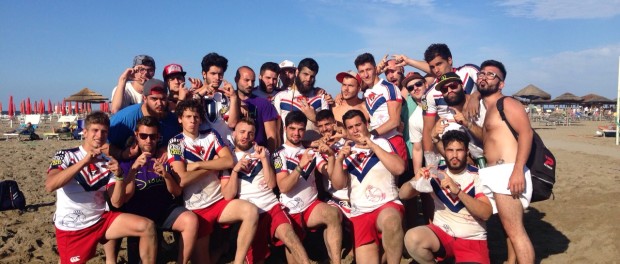 Beach Rugby Nazionale,  a Comacchio trionfano i Crazy Crabs