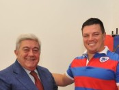 Il Presidente Francesco Zambelli e Jacques Momberg_gazzettadelrugbista