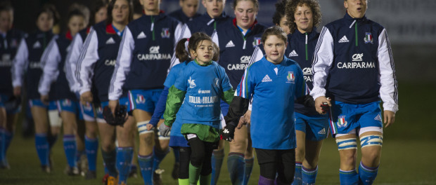 Il XV delle Azzurre contro l’Irlanda