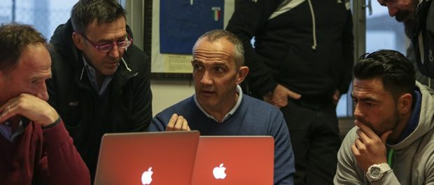 Il Ct O’Shea in visita ai Lyons Piacenza